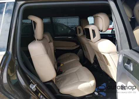 2015 Mercedes-Benz Gl 550 4Matic из США, поврежденный, VIN 4JGDF7DE3FA498532